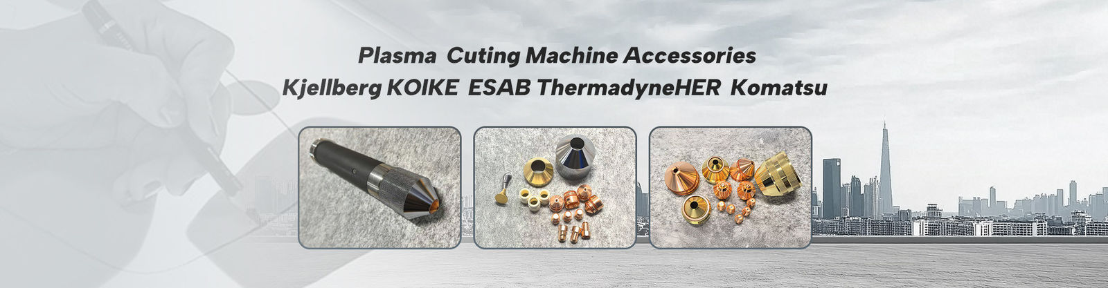 Consommables de machine de plasma de Kjellberg