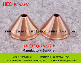 Chapeau 0558006141 de bouclier de consommables de plasma d'Esab pour le coupeur de plasma d'Esab