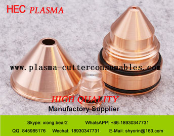 Service d'OEM de consommables de coupe de plasma du chapeau 0558006166 de bouclier d'Esab PT-36