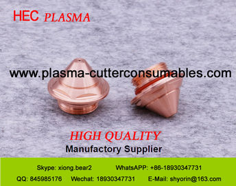 Bec N4, N6, N8 de plasma d'AJAN pour le bec/électrode/bouclier de la coupe d'acier inoxydable/AJAN