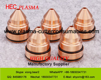 Bec 0558011619 de torche de plasma d'Esab 0558010722 0558011625, électrode 0558009520 de plasma